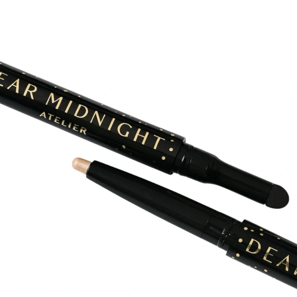 Dear Midnight Dual-Ended Eyeshadow Stick & Blender Champagne Dream (gold pearl)